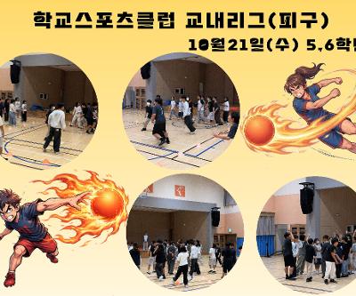 학교스포츠클럽 교내리그(피구DAY)