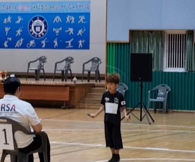 신제주초, 제2회 제주시체육회장배 줄넘기대회 참가