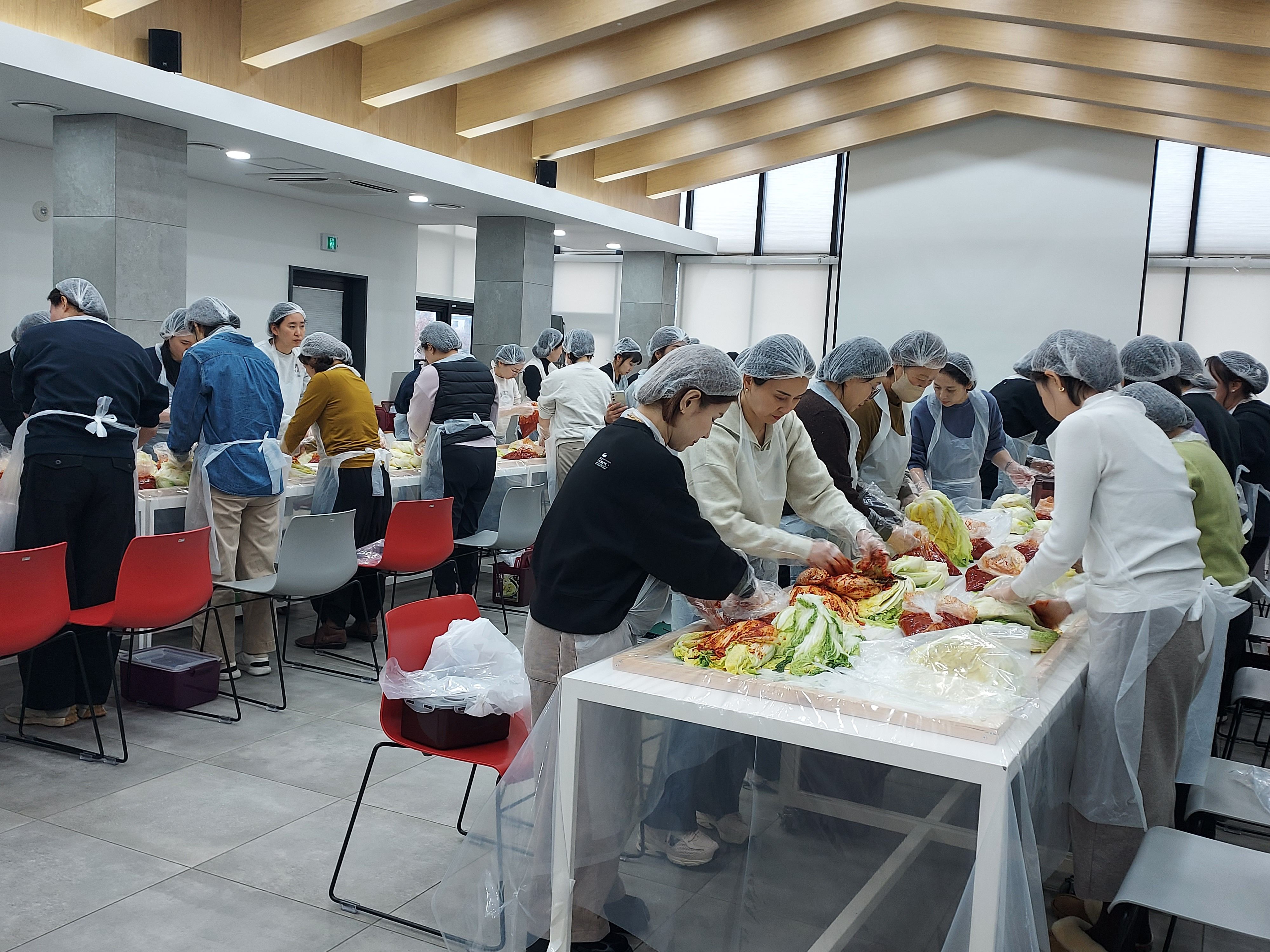 학부모 김치만들기1