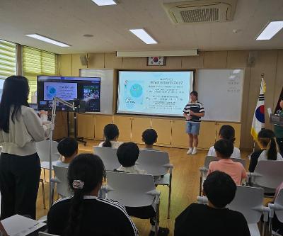 “대만 친구들과 또 만나서 정말 행복해요” 신례초, 대만 인애초등학교(RenAi Elementary school)와 국제교류 화상수업 실시