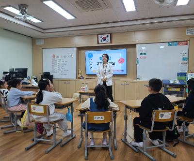 1, 2학년 구강건강관리교육 및 불소도포 실시