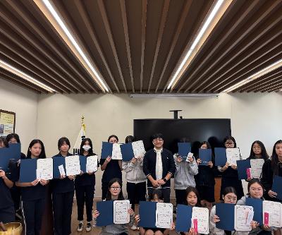 2026 샛별논술대회 시상식 진행