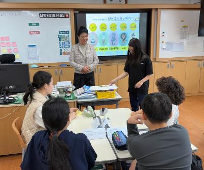 6학년 민주주의 선거교육 실시