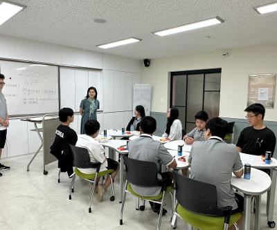2025학년도 신산중학교 제2차 학생자치회 대의원회 정기총회 개최