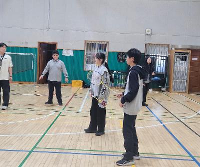 2025학년도 신산 배드민턴 스포츠클럽 대회 실시