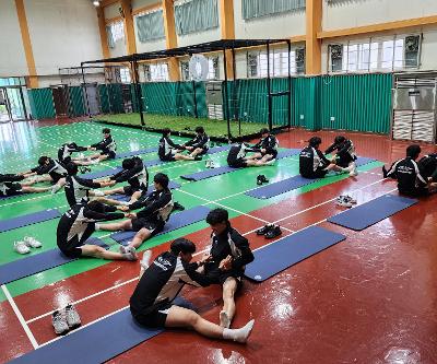 국민체력 100 준비 시작 및 체육복 지급 / 25학년도 통신전자과 군 특성화