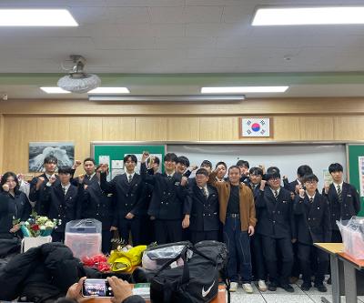 통신전자과 군특성화 18기 수료식(졸업식) 실시