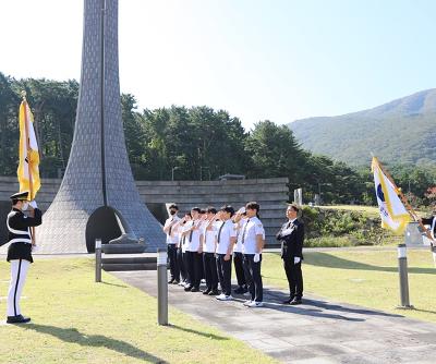 통신전자과 군 특성화 나라 사랑 교육 및 국민체력100 체력 측정