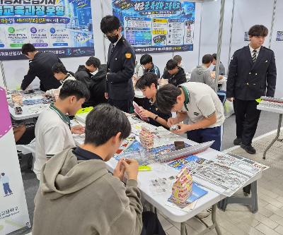 통신전자과 동아리 축제 및 학과 홍보 부스 운영