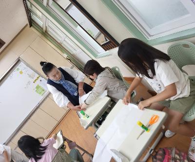 2학년 영감놀이: 성주꽃 만들기