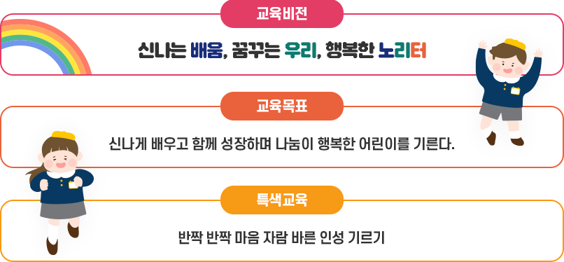 유치원교육목표 이미지