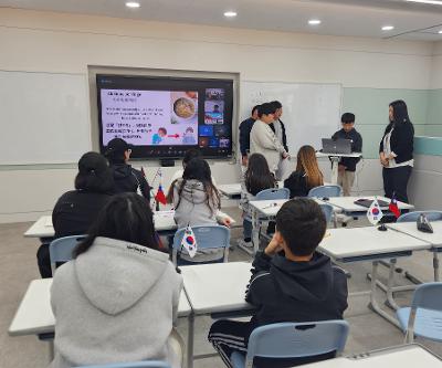 태흥초 6학년, 대만 룽톈초와 첫 국제교류 화상수업 운영