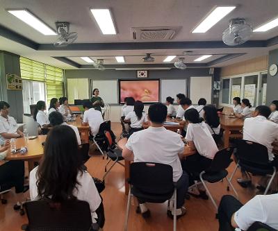 타학교 교직원 본교 방문, IB PYP 운영 사례 공유