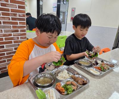 배움텃밭 작물 친환경 먹거리 활용