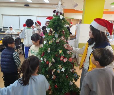 전교학생회 크리스마스 행사 개최