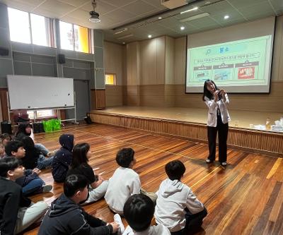 구강관리교육 및 불소도포(5,6학년)