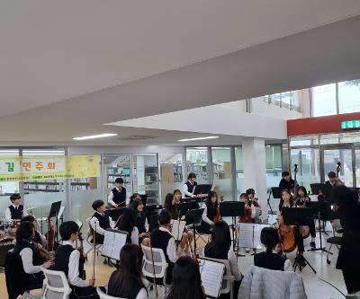 2026학년도 우미마루 오케스트라 등굣길 연주회