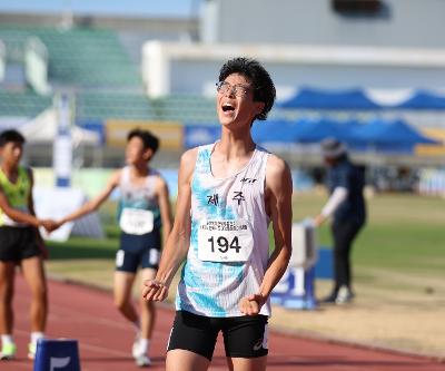 위미중 임지환, 남자 중학교부 5종 경기 한국신기록 두번째 달성